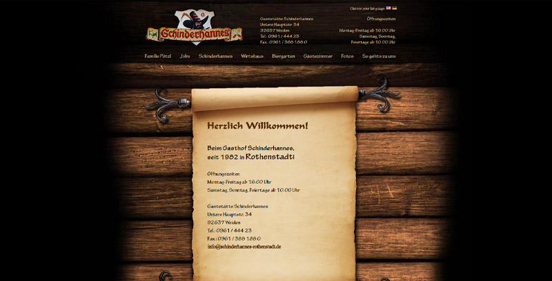 Homepage vom Schinderhannes Rothenstadt